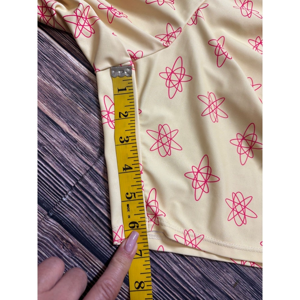SkortObsession Womens Large Atomic Retro Print Athletic Skort Pockets Stretch - Picture 10 of 14